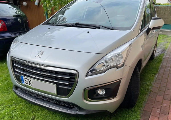 Peugeot 3008 cena 38000 przebieg: 143000, rok produkcji 2014 z Katowice małe 191